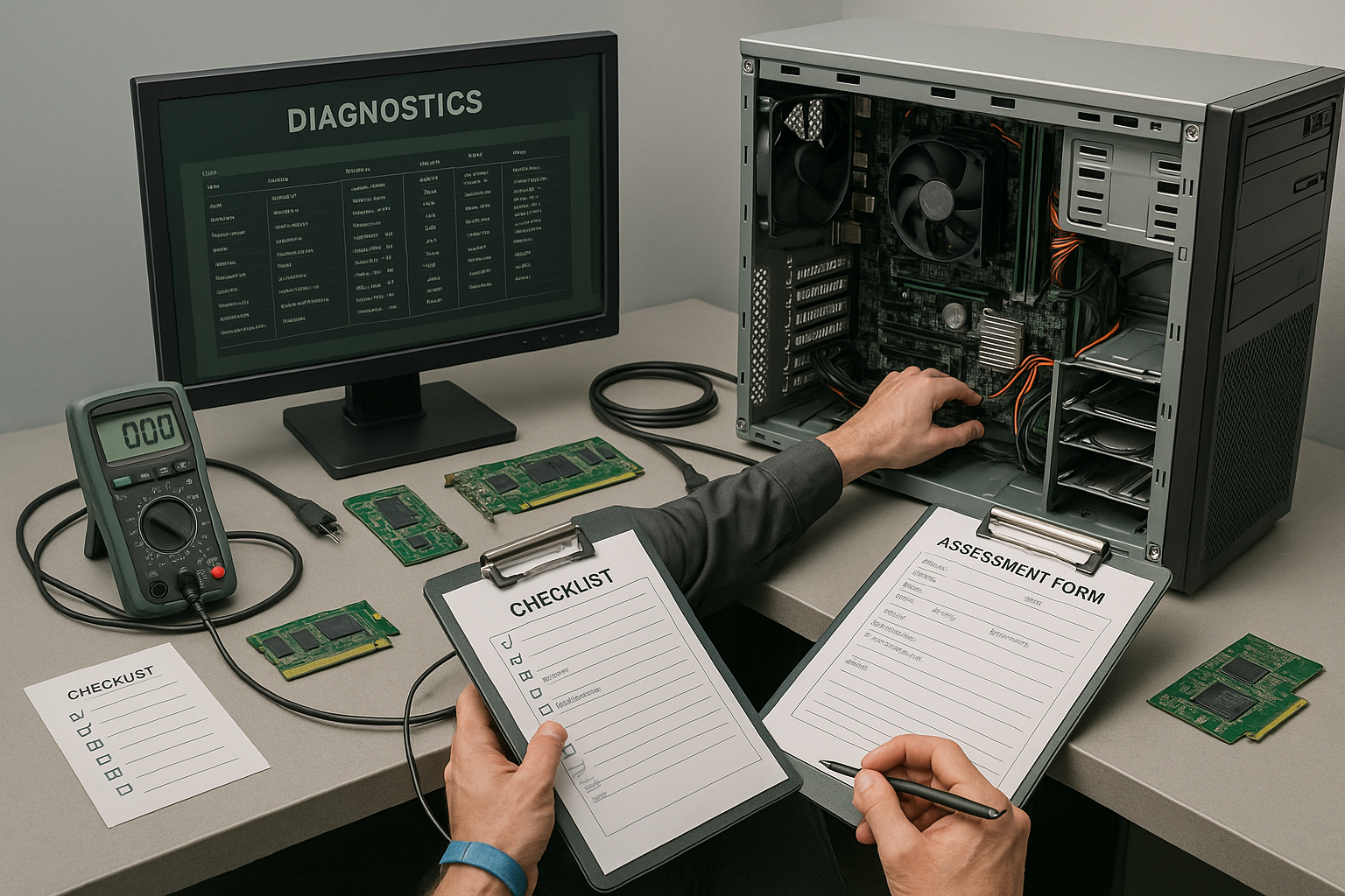 computer repair assessment